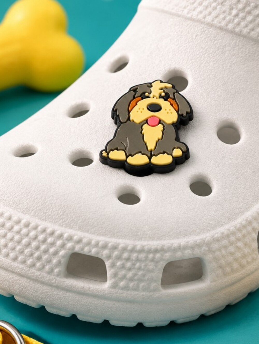 Sheepdog Croc Shoe Charm Bernedoodle Puppy Dog Jibbitz Style Pet Parent Pride